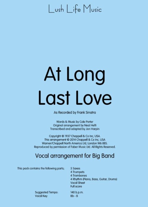 AT LONG LAST LOVE (Sinatra) (Vocal)